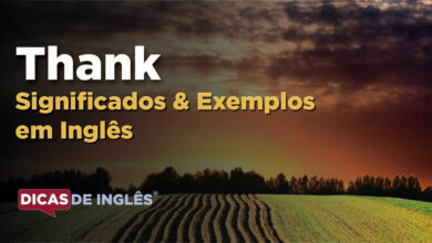O que Thank significa em ingles