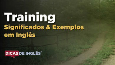 O que Training significa em ingles