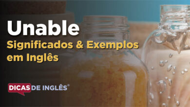 O que Unable significa em ingles