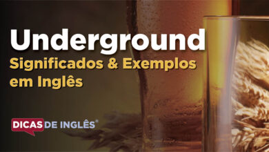 O que Underground significa em ingles