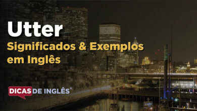 O que Utter significa em ingles