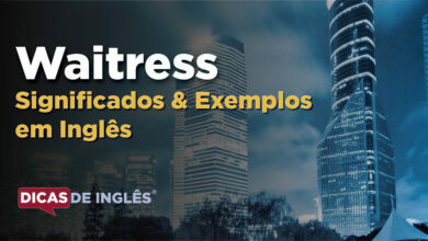O que Waitress significa em ingles