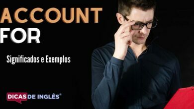 O que account for significa em ingles
