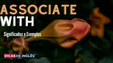O que associate with significa em ingles