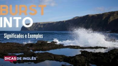 O que burst into significa em ingles