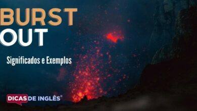 O que burst out significa em ingles