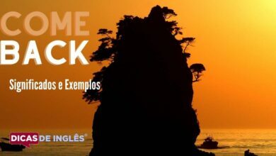O que come back significa em ingles