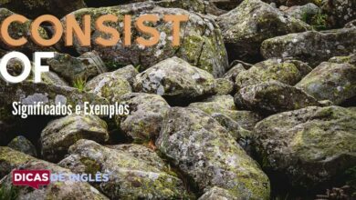 O que consist of significa em ingles