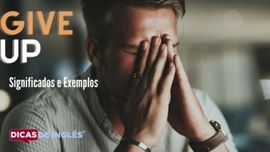O que give up significa em ingles