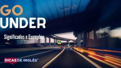 O que go under significa em ingles