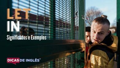 O que let in significa em ingles