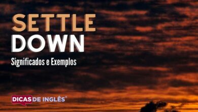 O que settle down significa em ingles