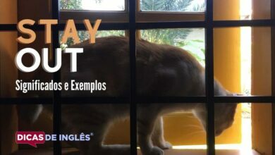 O que stay out significa em ingles
